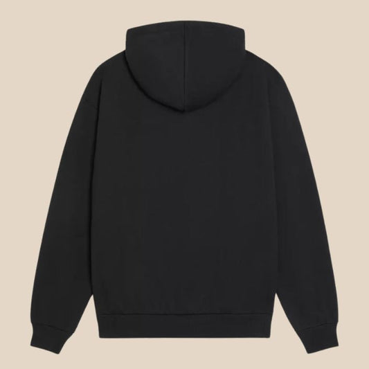 Celine 22Aw Gradation Logo Print Pullover Hoodie Black