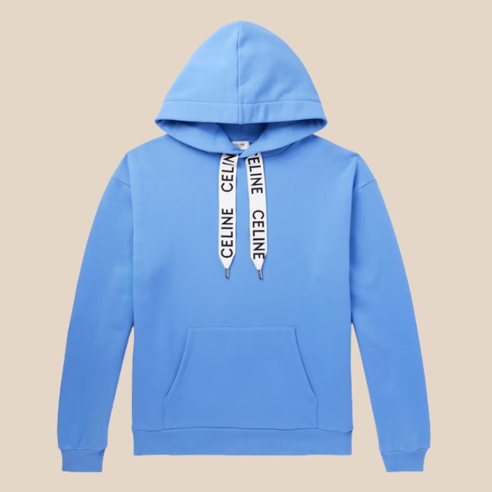 Celine Homme Cotton-Jersey Hoodie