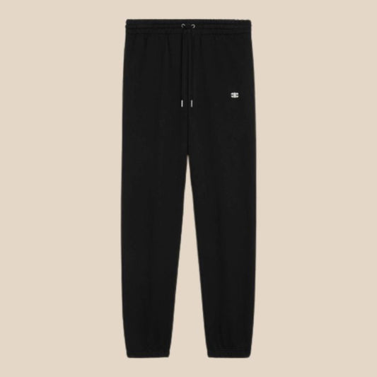 Triomphe Loose Track Pants In Cotton And Cashmere