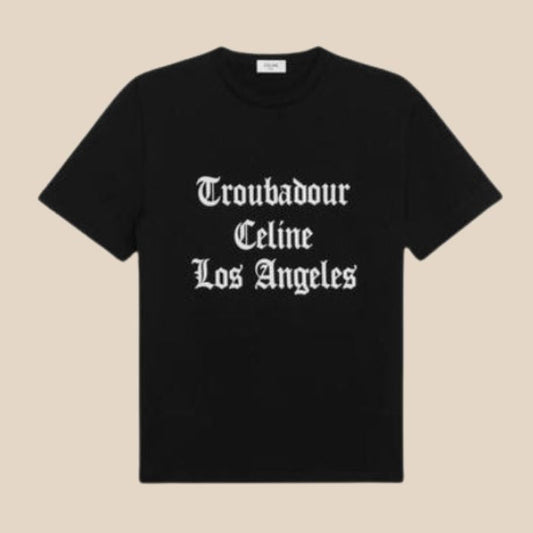 Troubadour Loose T-Shirt In Cotton Jersey